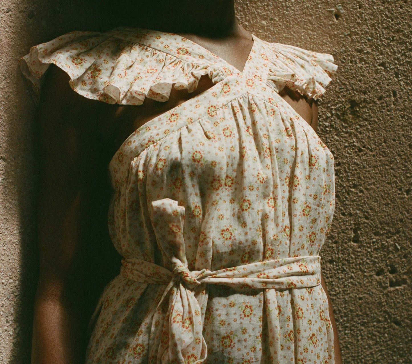 HMD -- NISHA DRESS -- ALABASTER COUNTRYSIDE CALICO