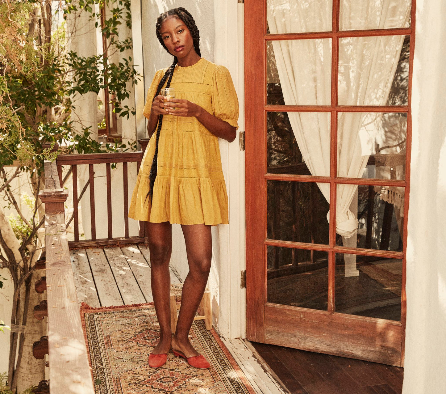 HMD -- NERINE DRESS -- WHEAT