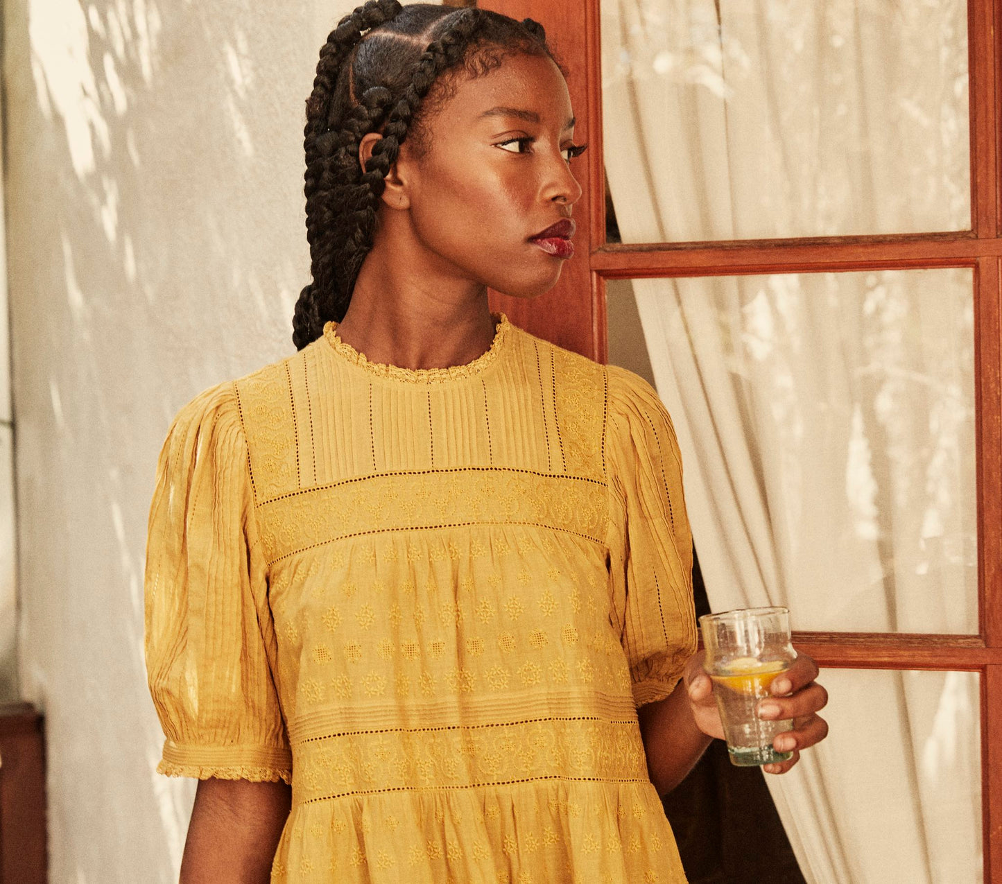 HMD -- NERINE DRESS -- WHEAT