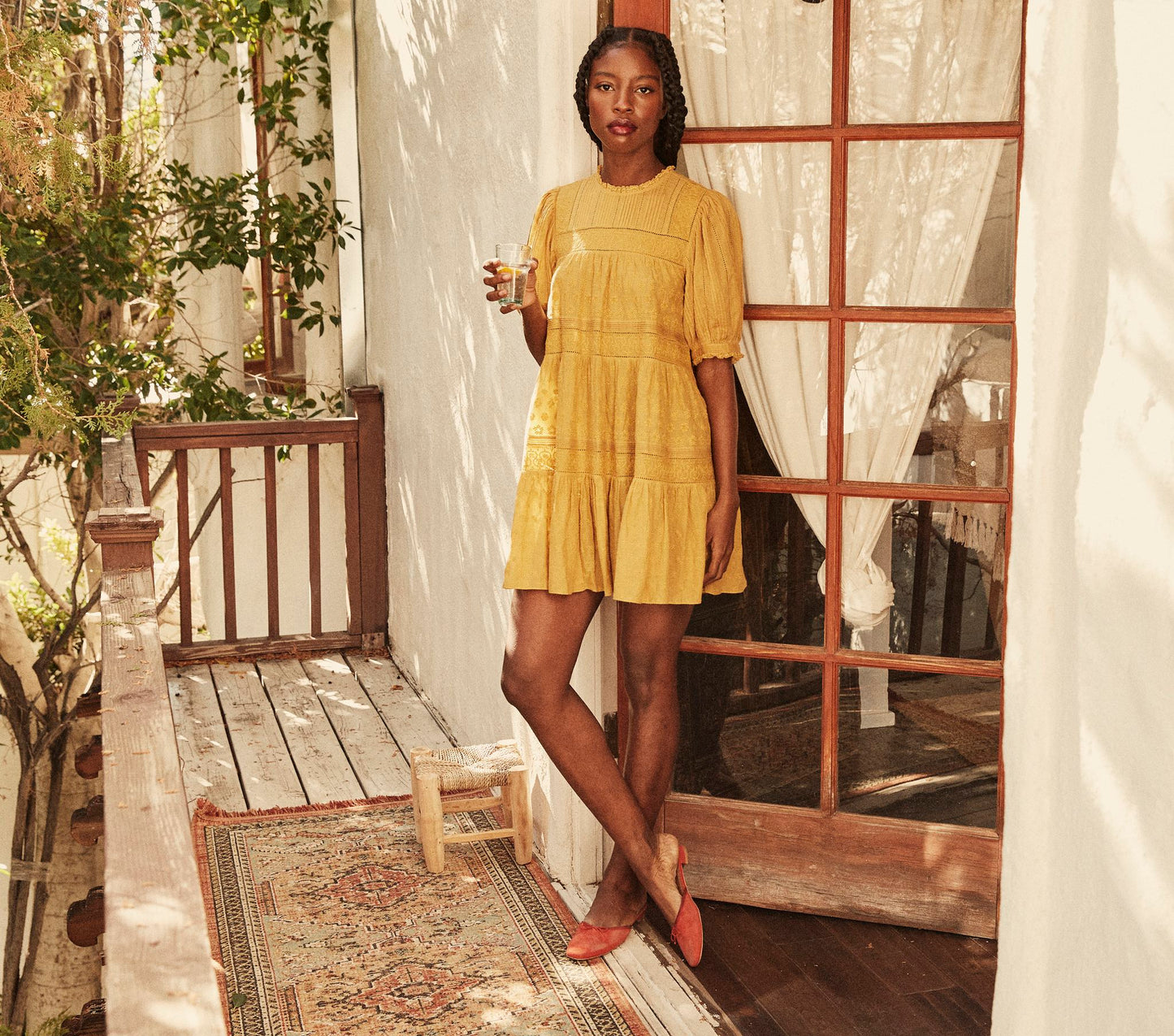 HMD -- NERINE DRESS -- WHEAT