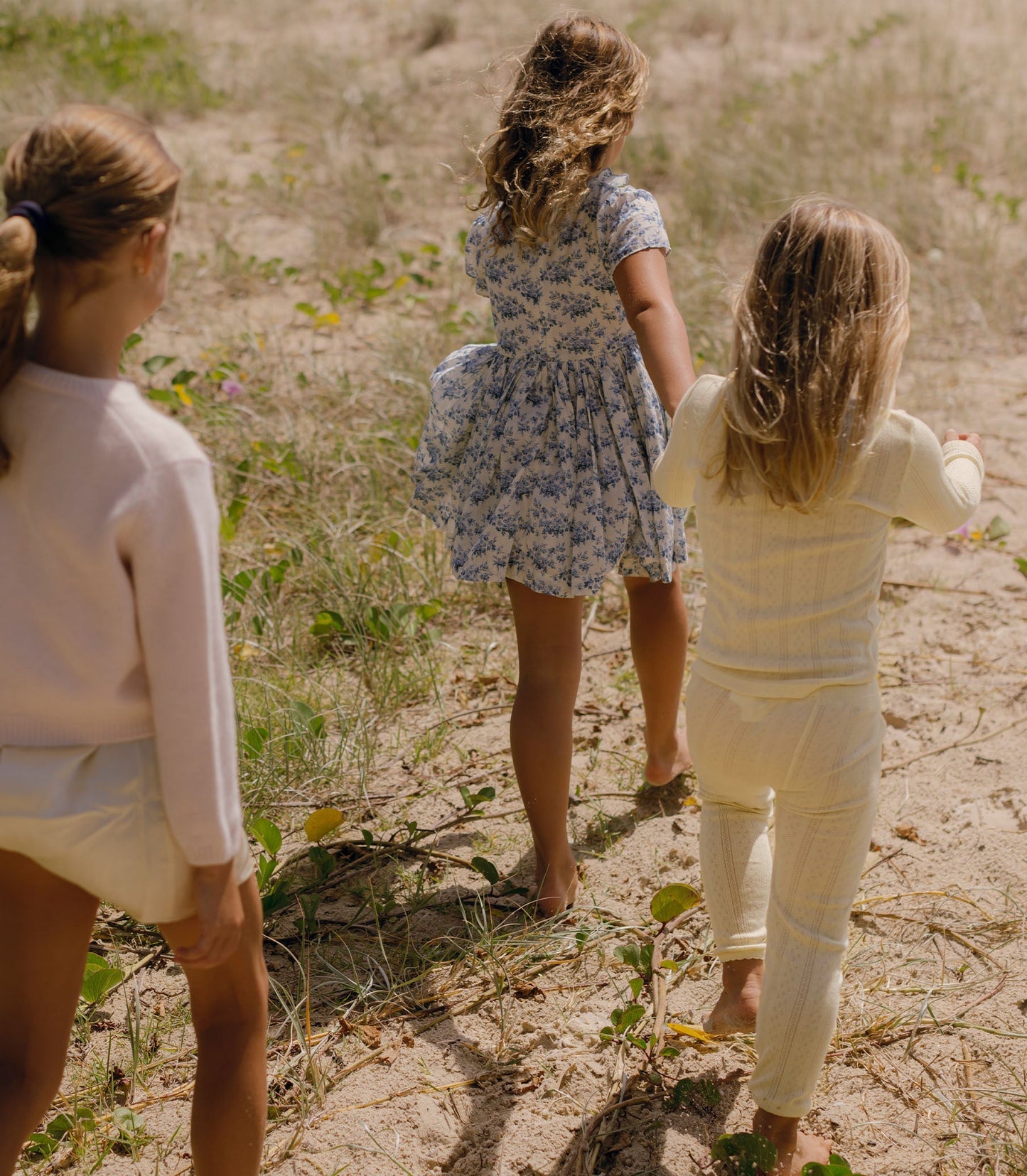 DUA DRESS -- BLEU ROSIER FLORAL