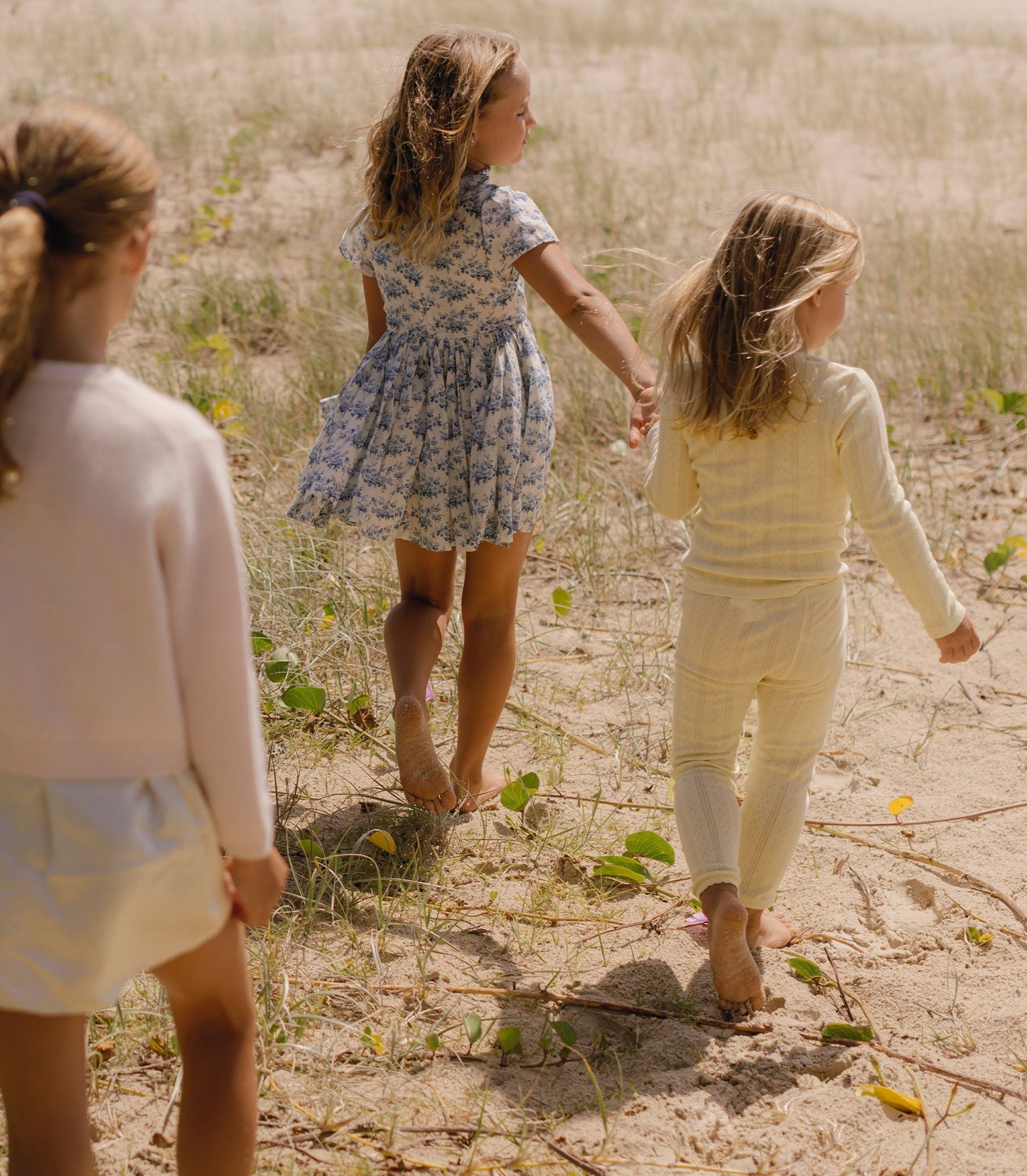 DUA DRESS -- BLEU ROSIER FLORAL