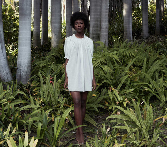 HMD -- ODESSA NIGHTGOWN -- SALT