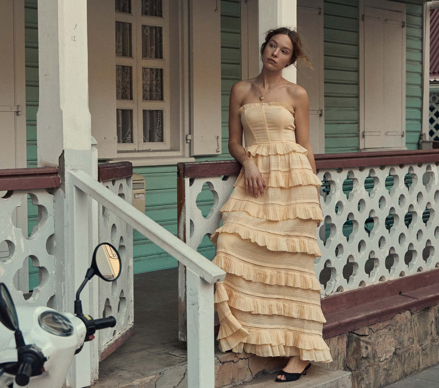 HMD -- OPERETTA DRESS -- PEACH BLOSSOM