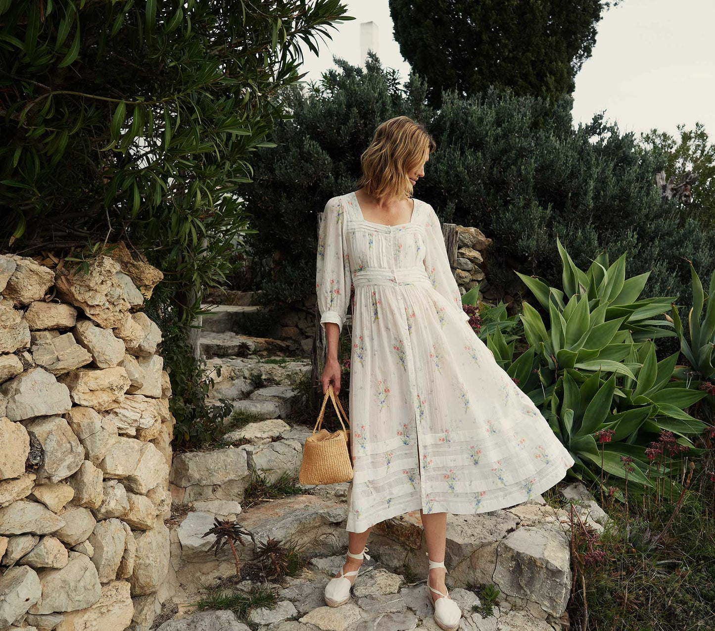 HMD -- MINTA DRESS -- PAINTED BOUQUET