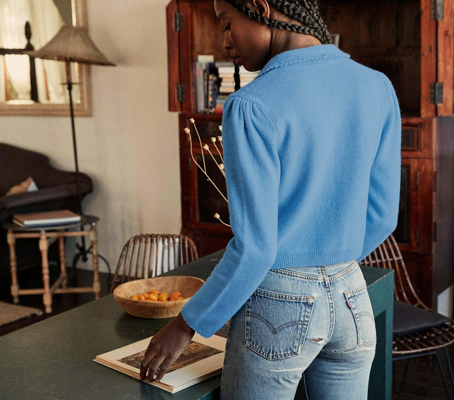 HMD -- PIPPA SWEATER -- HYACINTH MELANGE