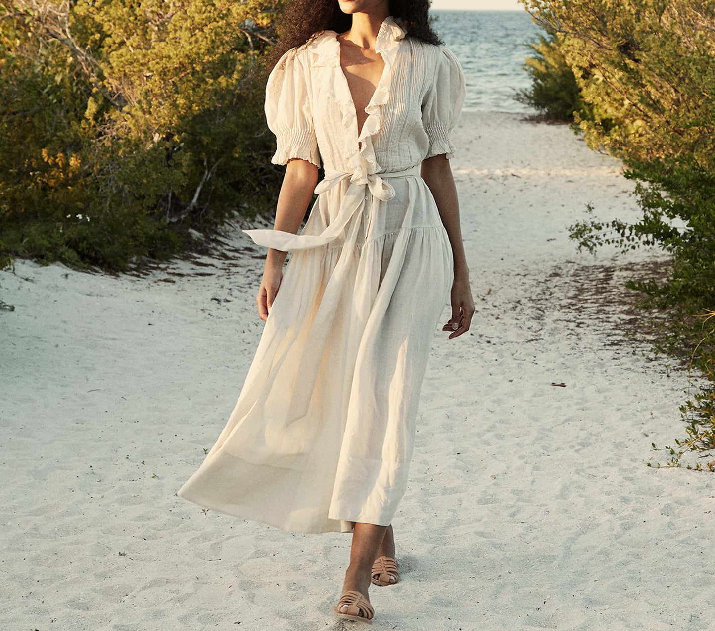 HMD -- THE POET DRESS -- MARBLE