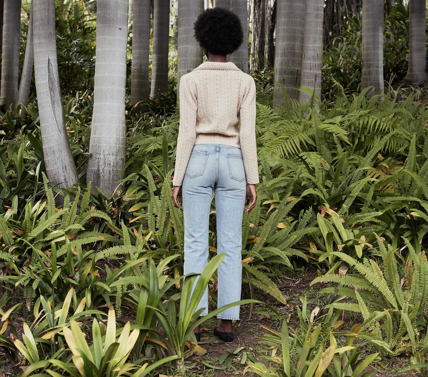 HMD -- POSEY CARDIGAN SWEATER -- ANTIQUE IVORY