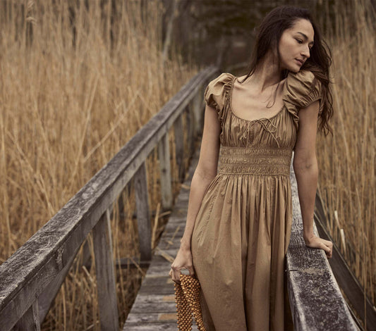 HMD -- QUINN DRESS -- PRAIRIE SANDS