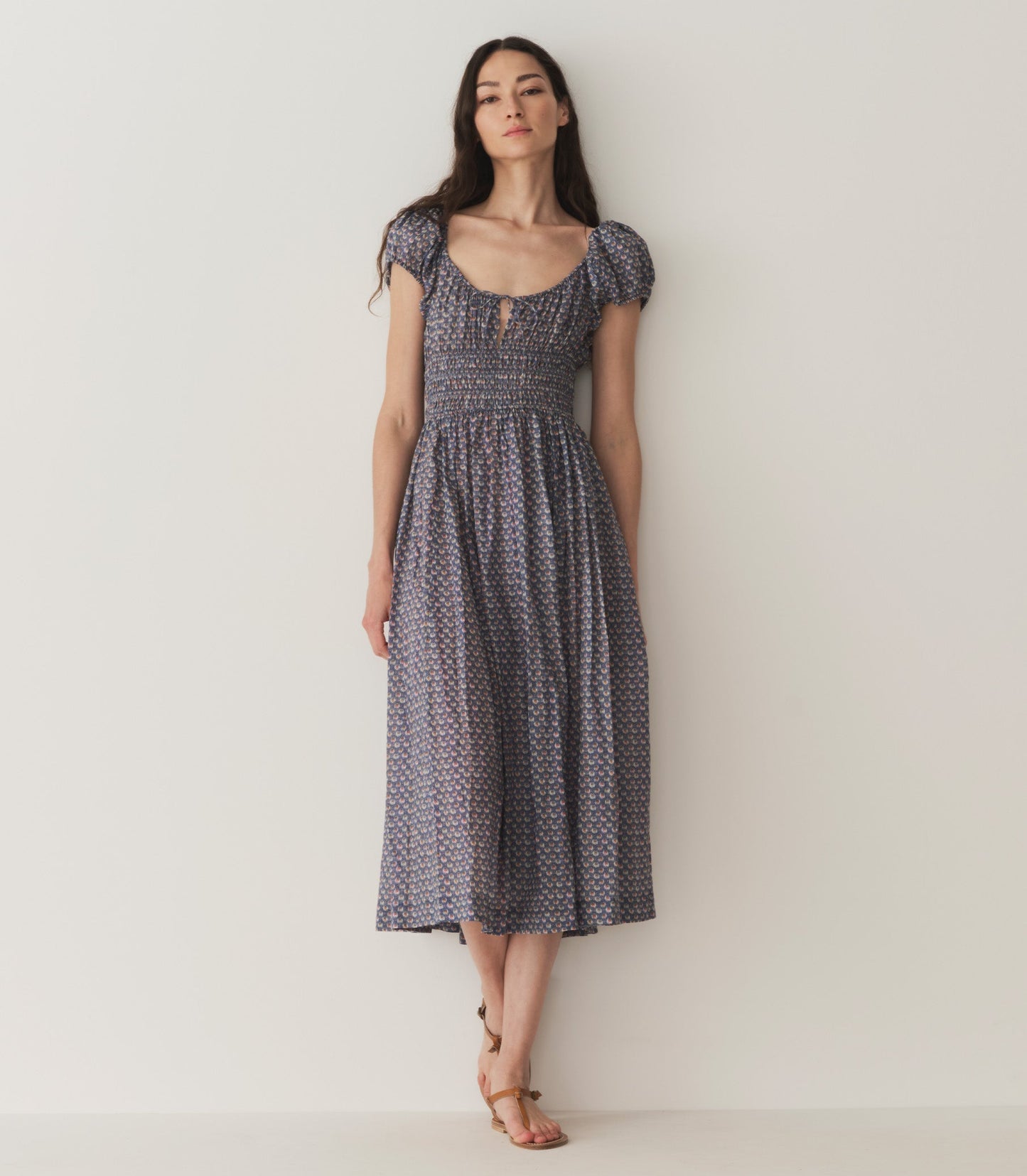 HMD -- QUINN DRESS -- DAHLIA IKAT