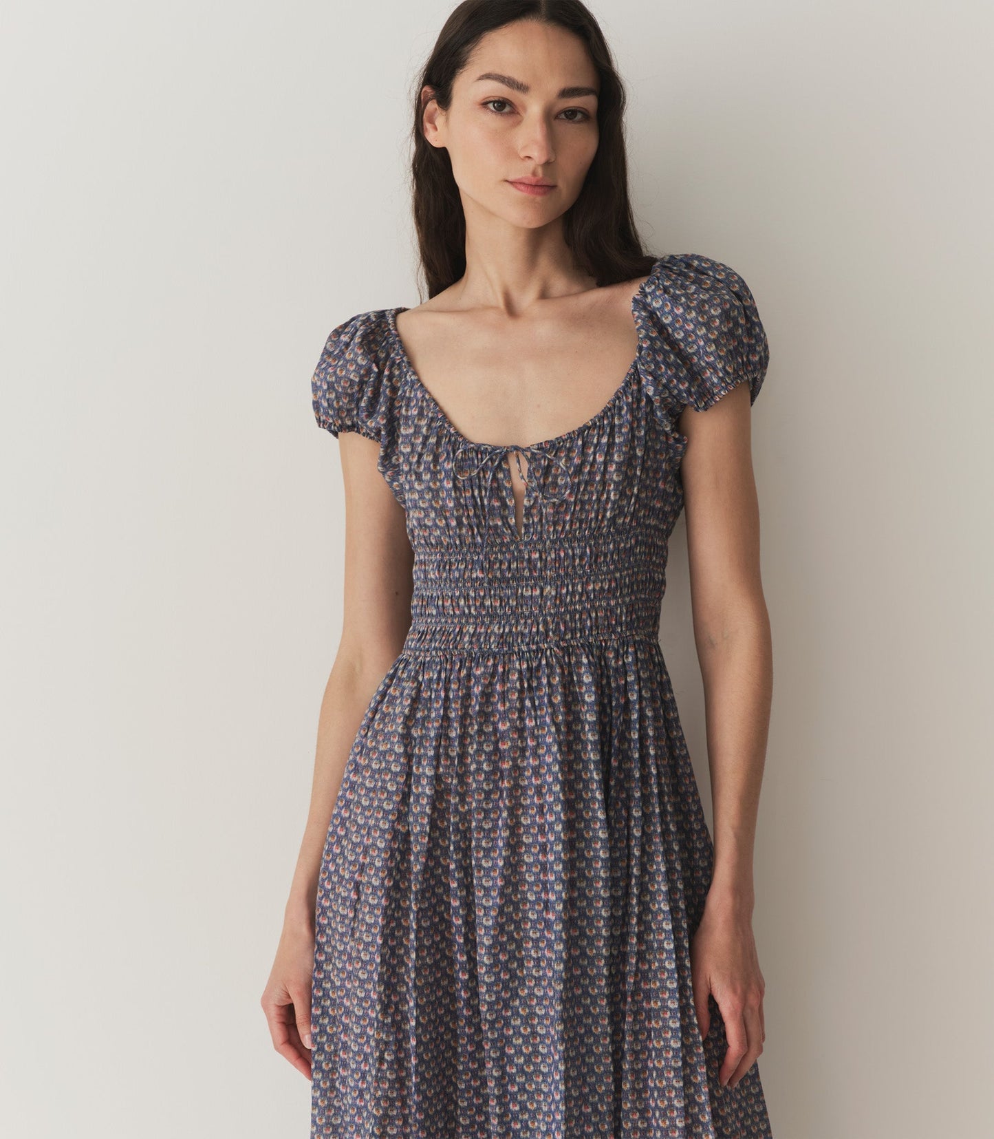 HMD -- QUINN DRESS -- DAHLIA IKAT