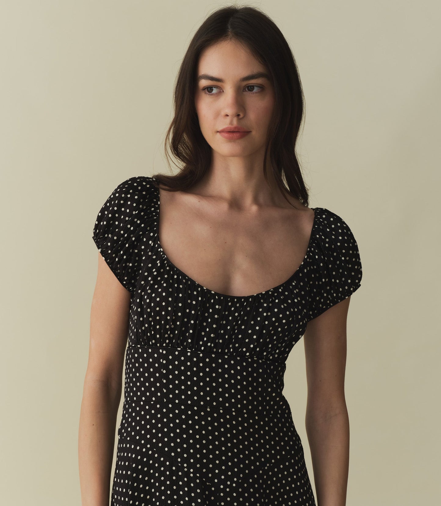 HMD -- RAMONA DRESS -- NOIR DOT