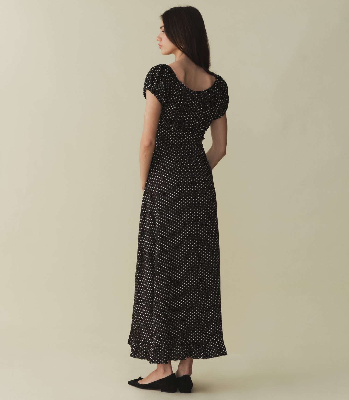 HMD -- RAMONA DRESS -- NOIR DOT