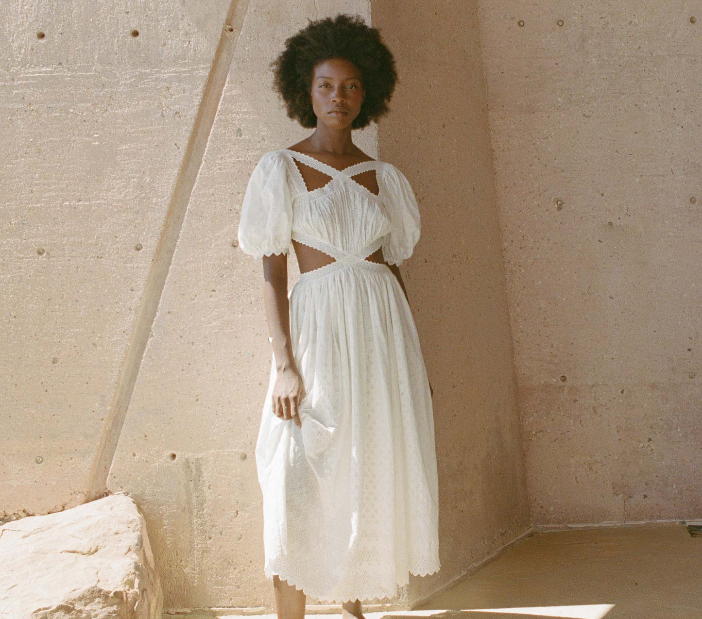 HMD -- RAVENNA DRESS -- SALT