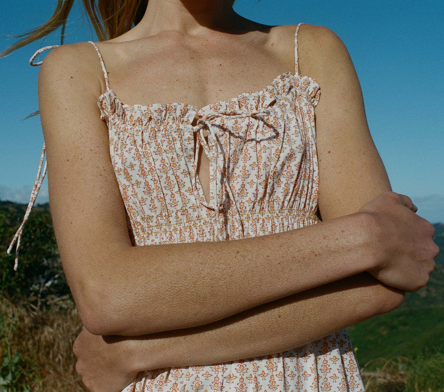 HMD -- RHODA DRESS -- MARIGOLD MEADOWS