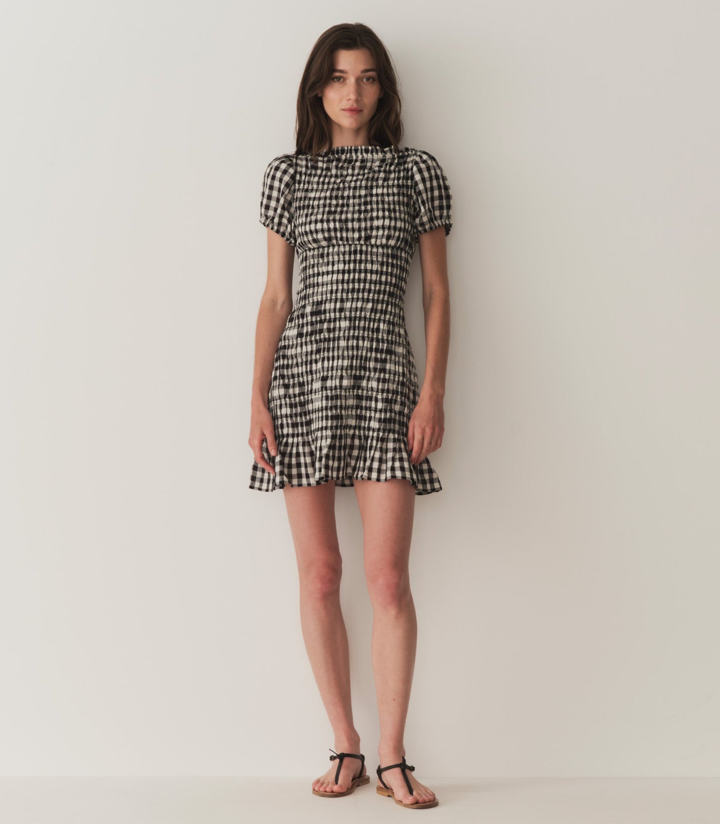 HMD -- RIZZO DRESS -- MARILYN GINGHAM