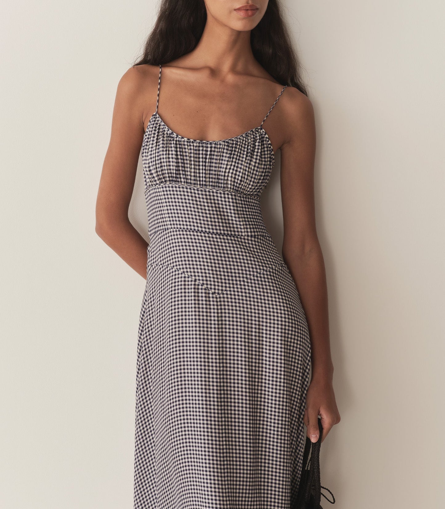 HMD -- ROSARIA DRESS -- SANTA MARINA GINGHAM