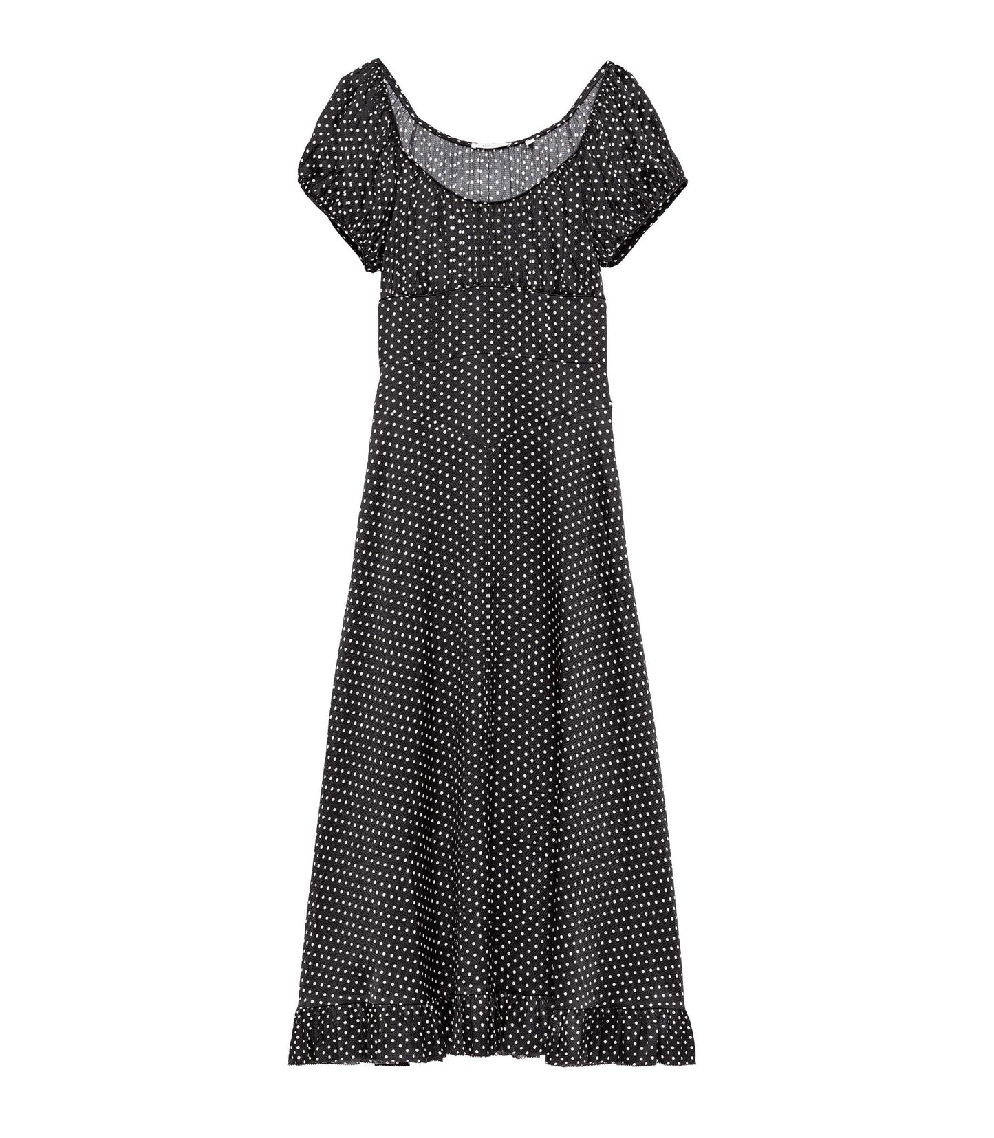 HMD -- RAMONA DRESS -- NOIR DOT