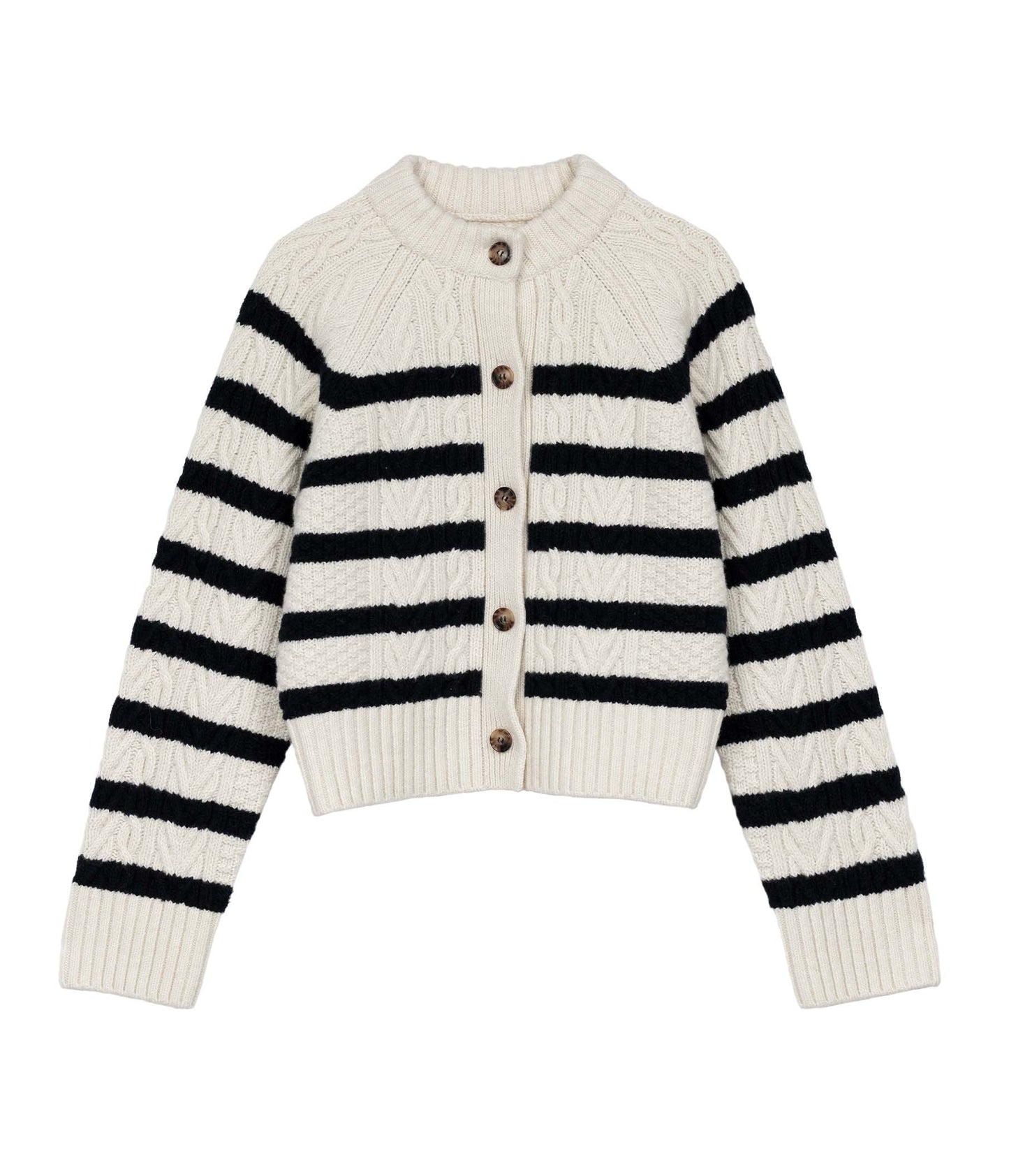 HMD -- RITA CARDIGAN -- CALAIS STRIPE