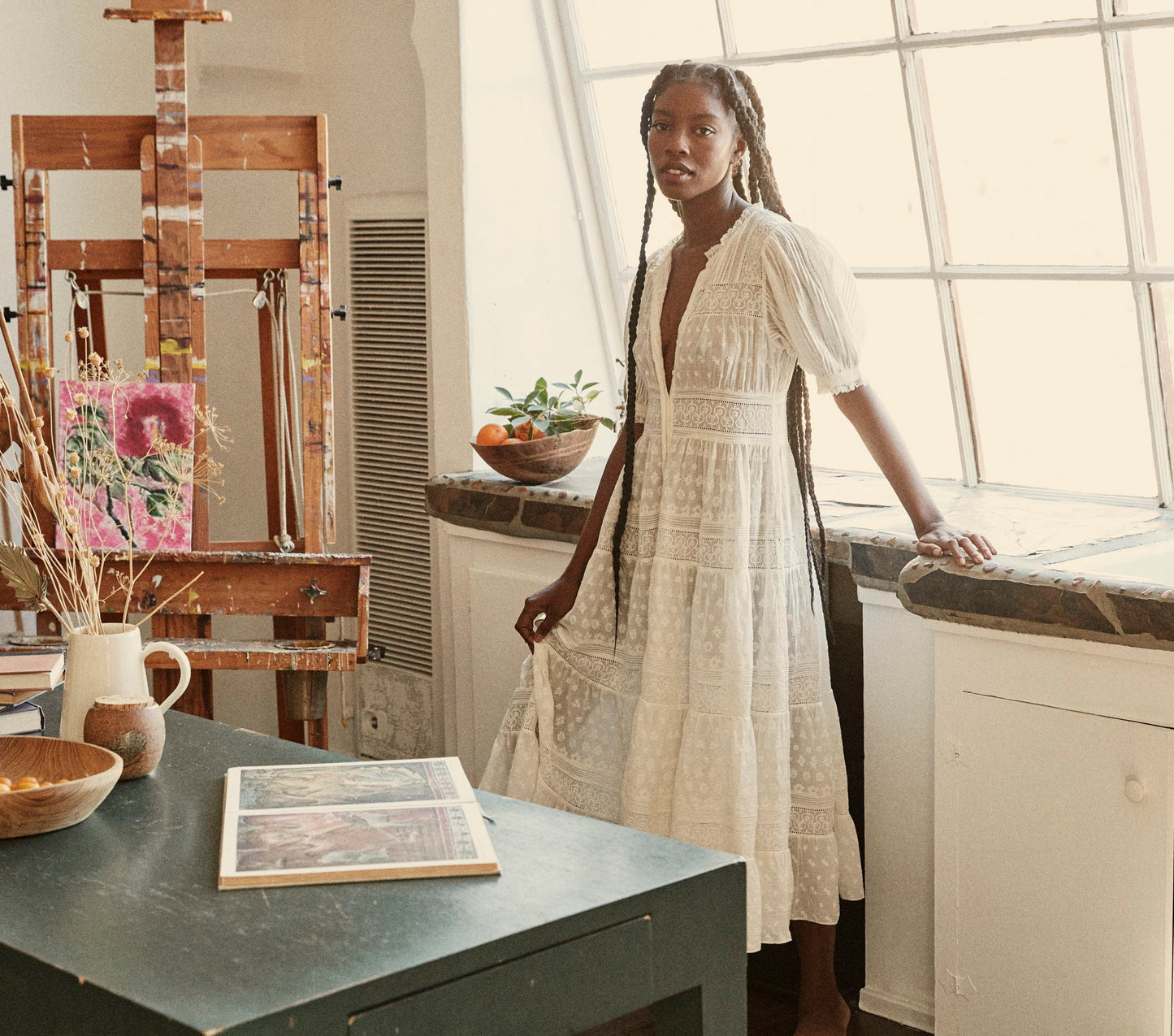 HMD -- ROLANDE DRESS -- SALT