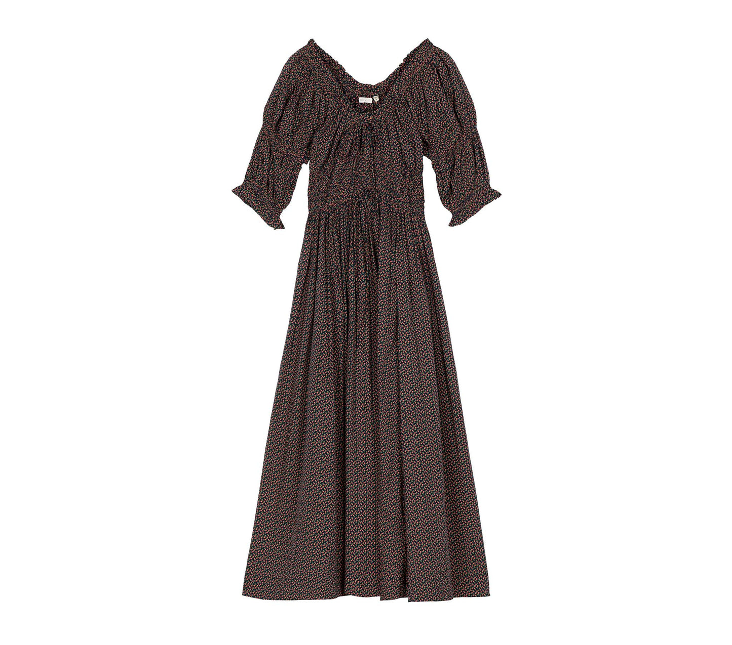 HMD -- ISCHIA DRESS -- NAVY BISOU FLORAL