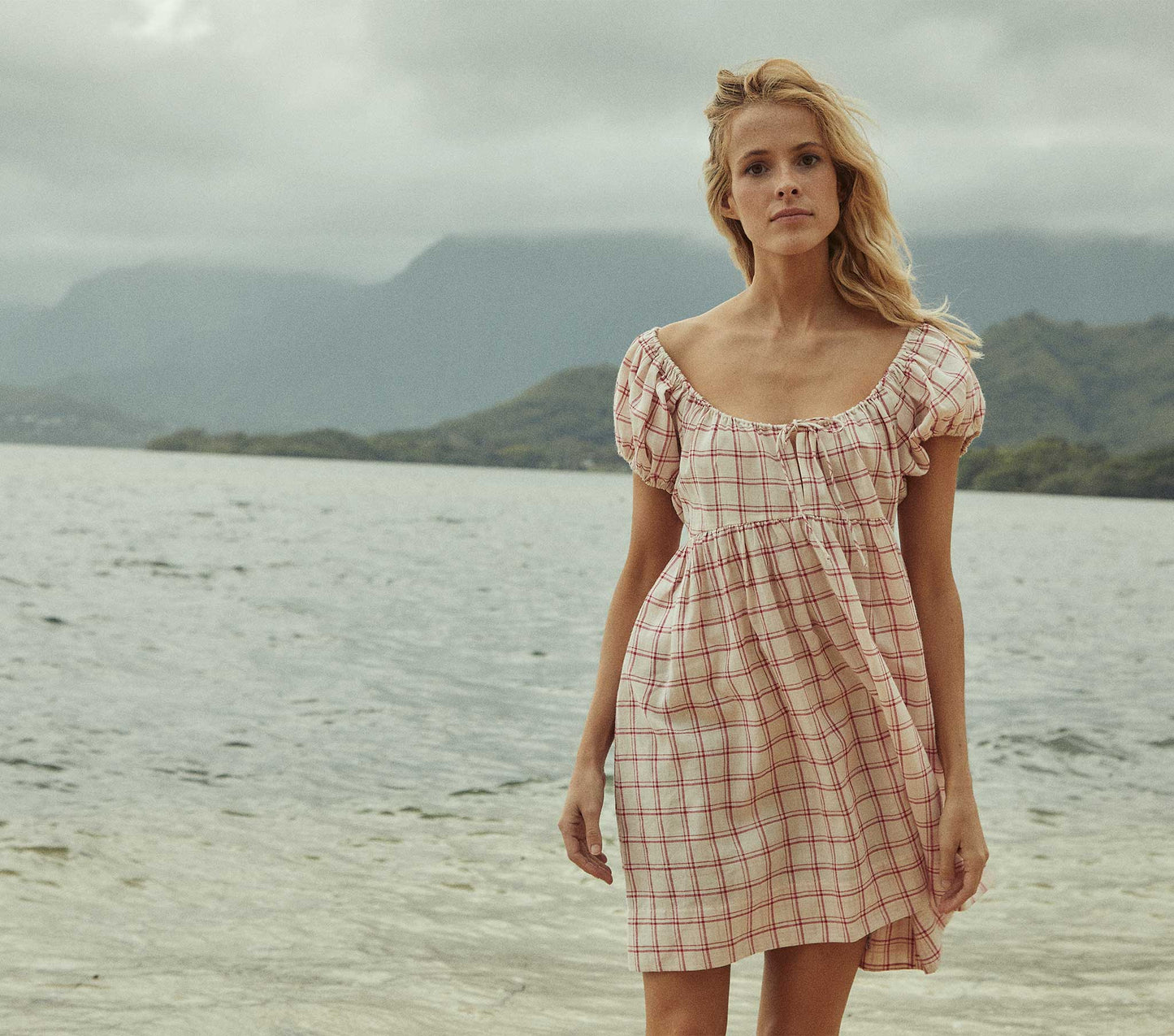 HMD -- SARRIA DRESS -- RED ATTICUS PLAID