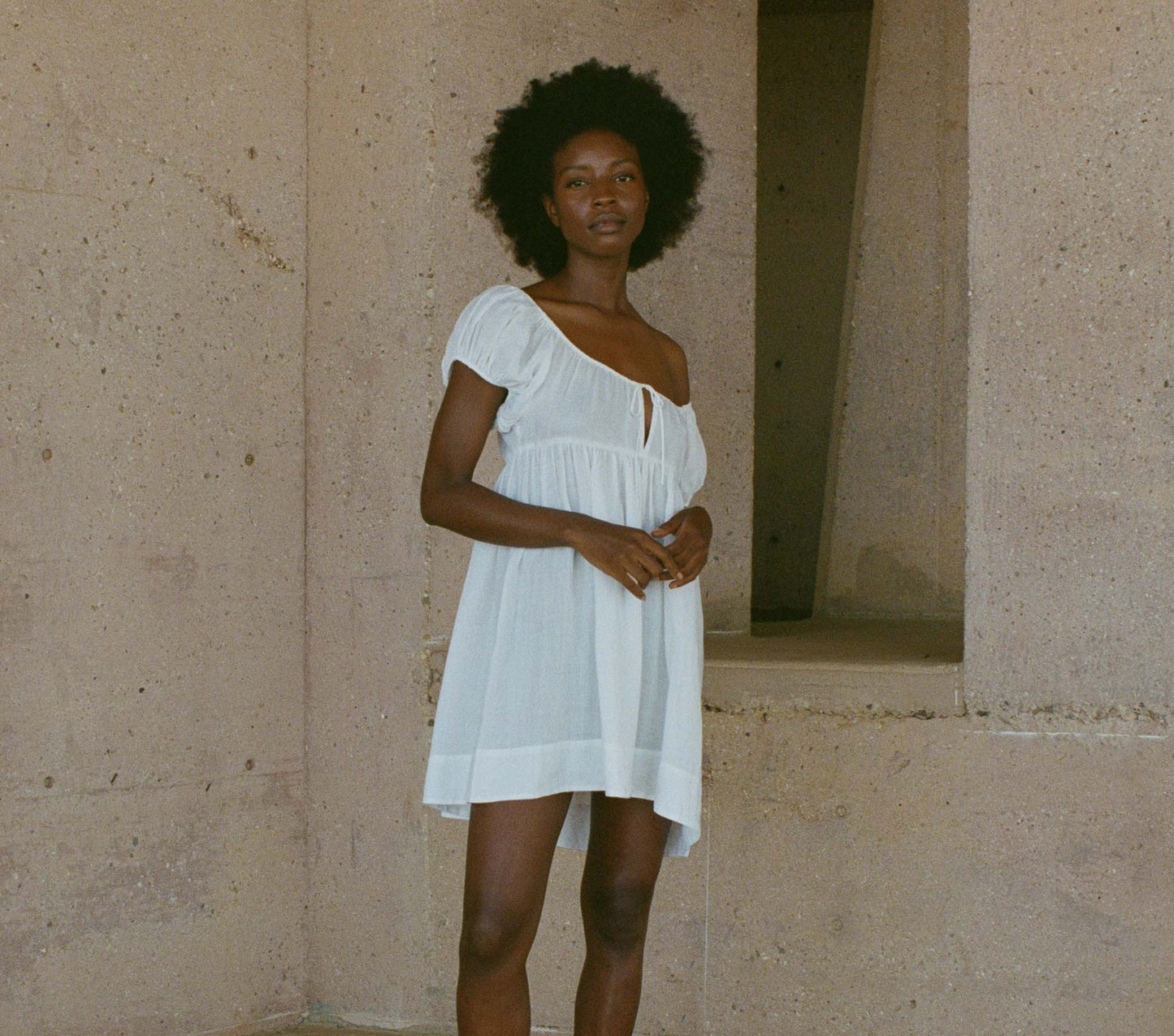 HMD -- SARRIA DRESS -- SALT