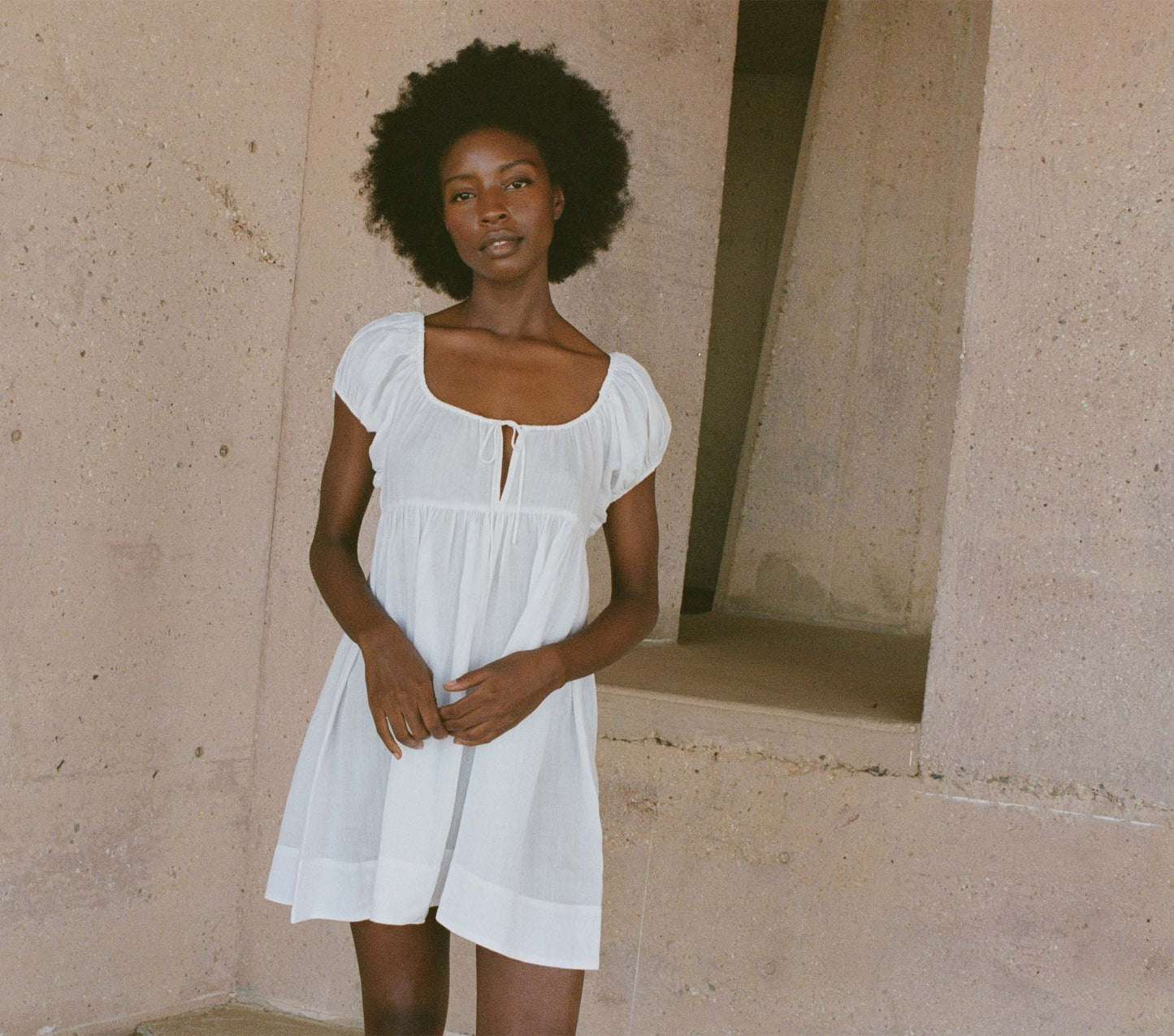 HMD -- SARRIA DRESS -- SALT