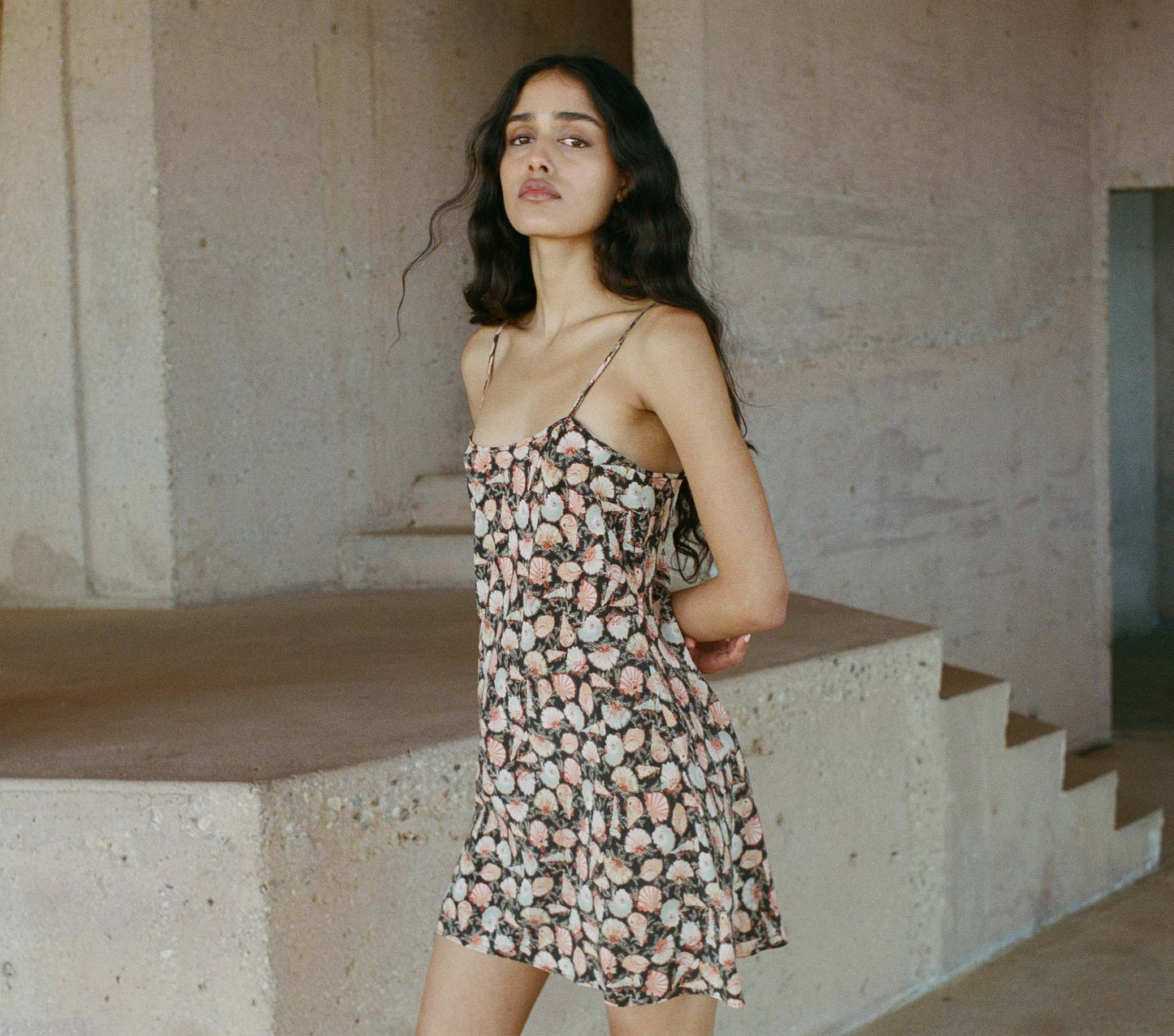 HMD -- SASHA DRESS -- NOIR TRESORS DE LA MER