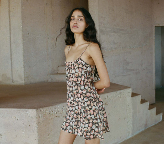 HMD -- SASHA DRESS -- NOIR TRESORS DE LA MER