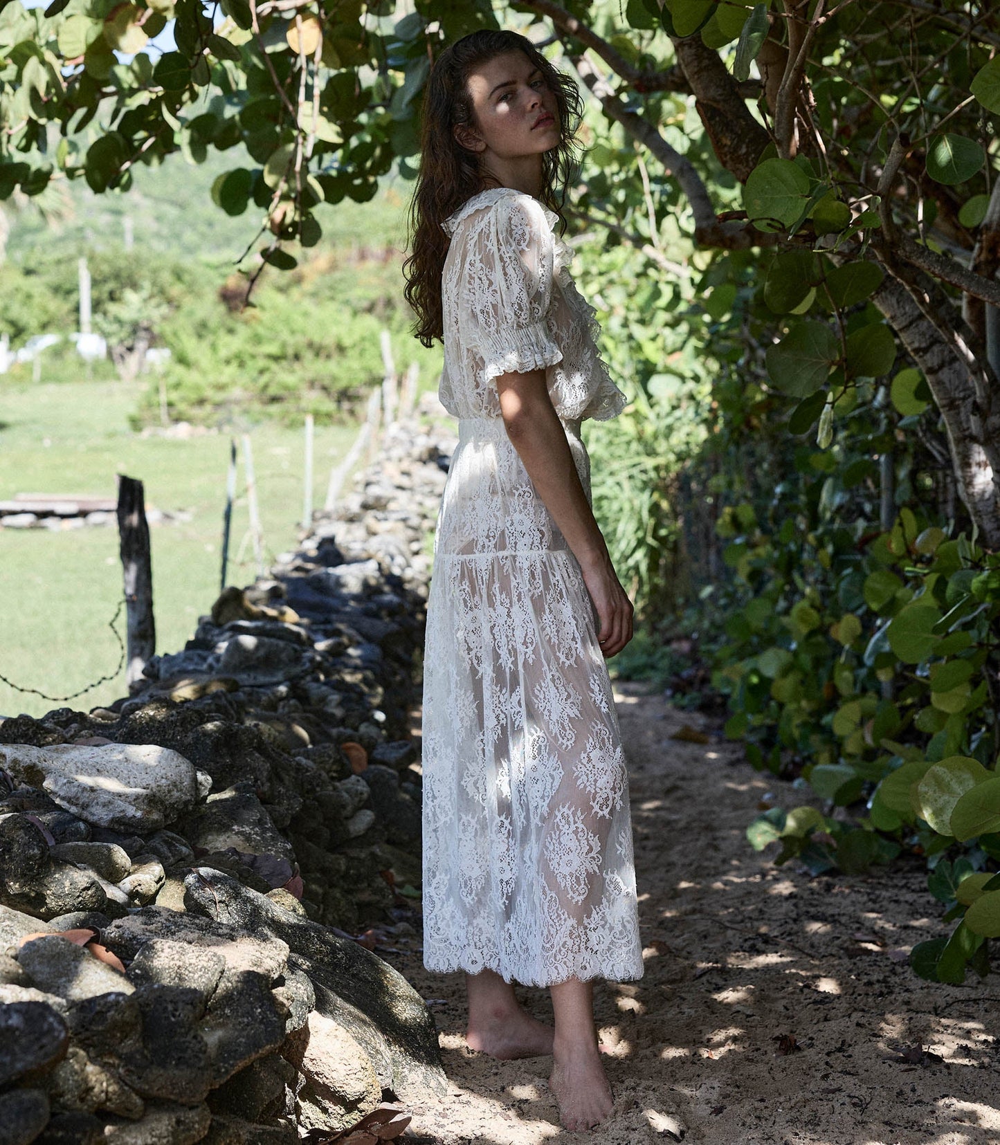 SEBASTIANE SKIRT -- SEA SALT