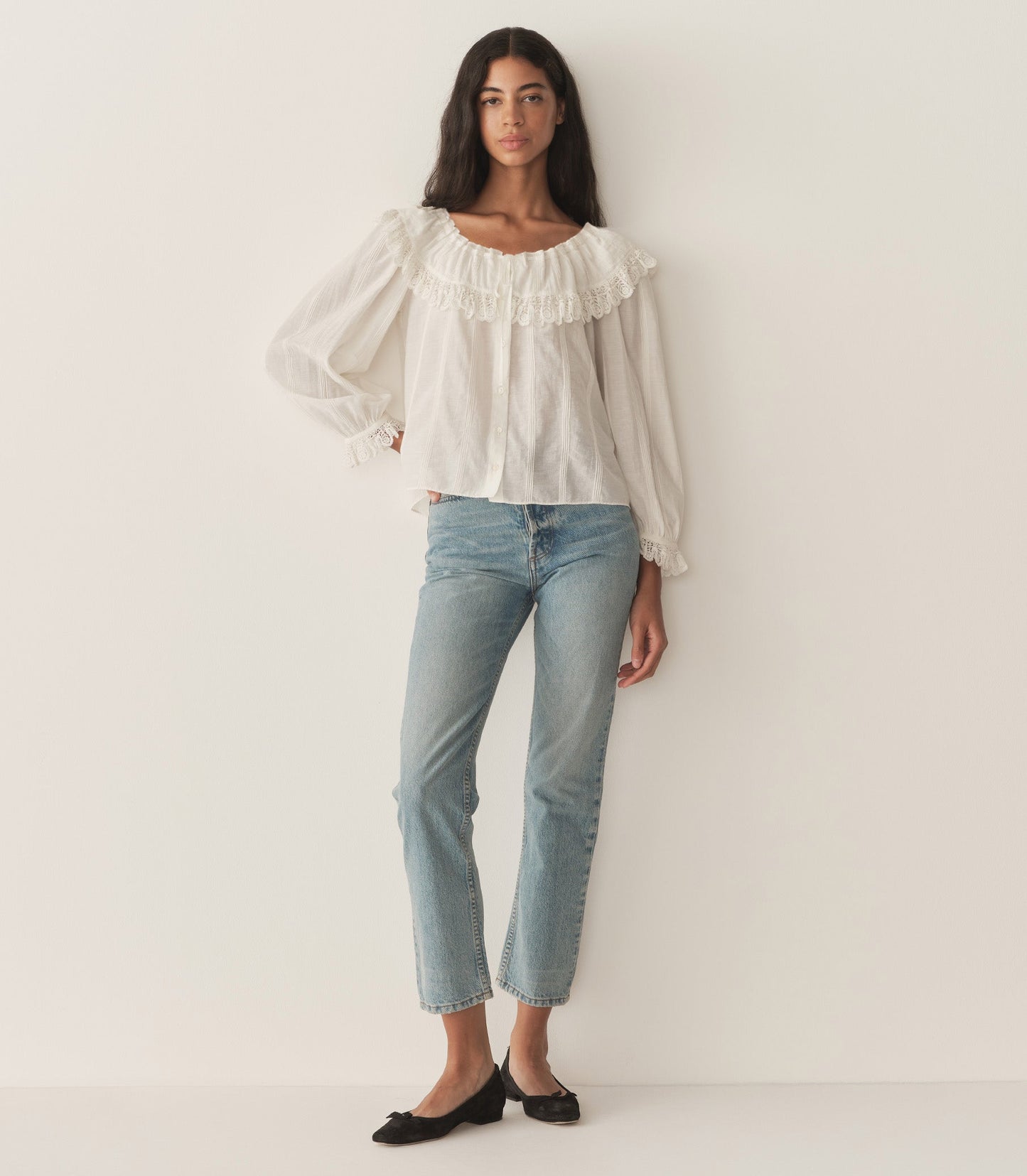 SENETTE TOP -- SALT