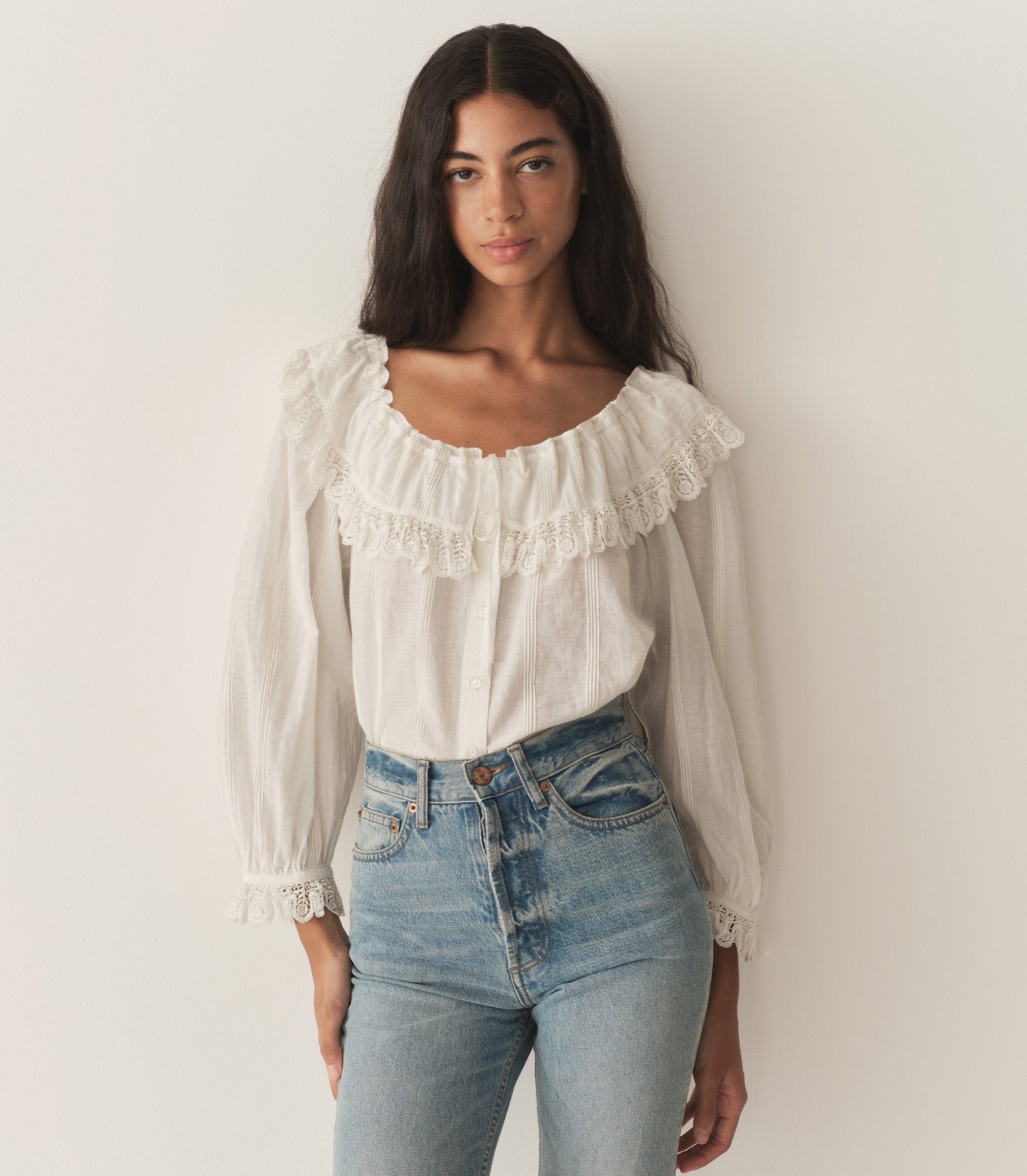 SENETTE TOP -- SALT