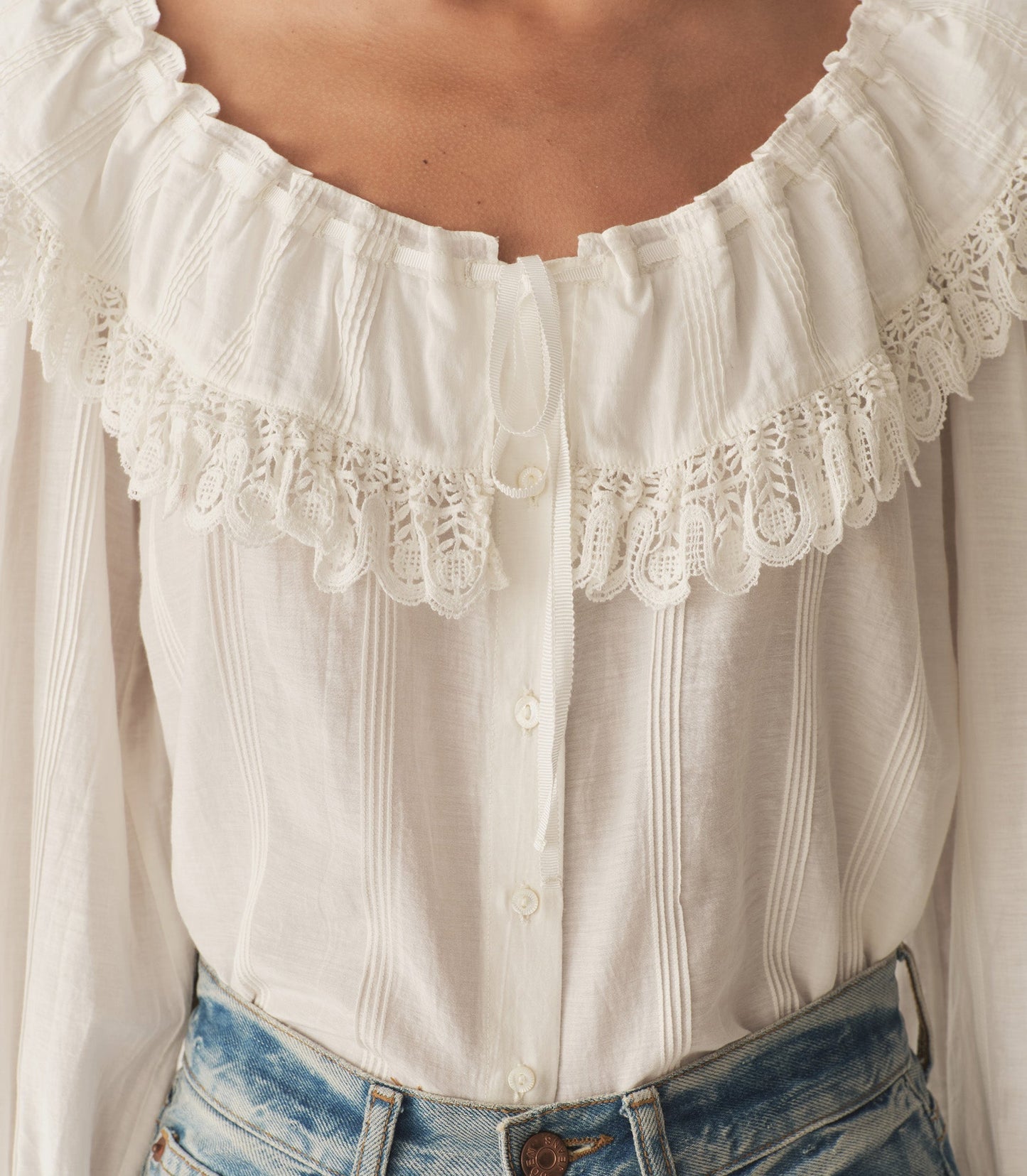 SENETTE TOP -- SALT