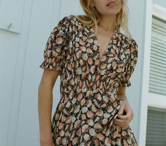 HMD -- SERRA DRESS -- NOIR TRESORS DE LA MER