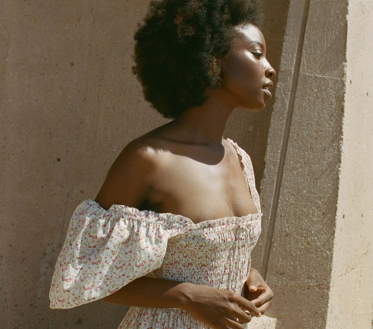 HMD -- SIENA DRESS -- SUNSHINE MEADOW FLORAL