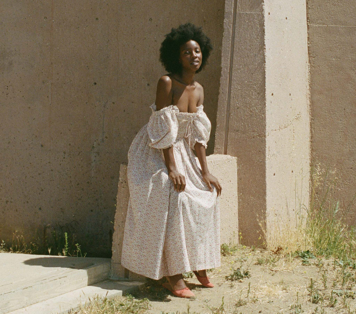 HMD -- SIENA DRESS -- SUNSHINE MEADOW FLORAL