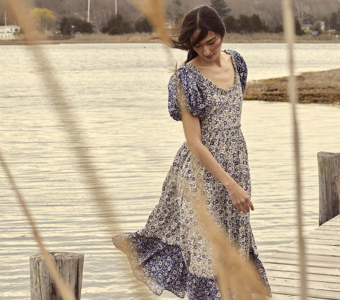 HMD -- SIMONETTA DRESS -- JESSAMINE CALICO PATCHWORK