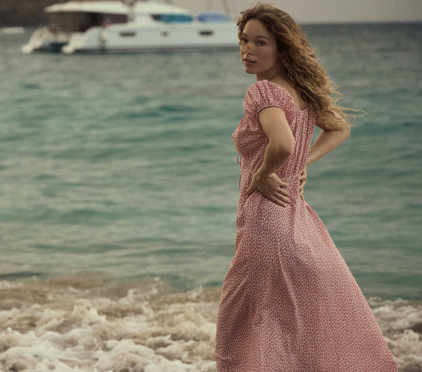 HMD -- SOFIA DRESS -- COSMOS HILLSIDE BLOOM