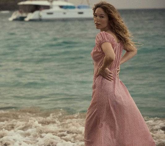 HMD -- SOFIA DRESS -- COSMOS HILLSIDE BLOOM