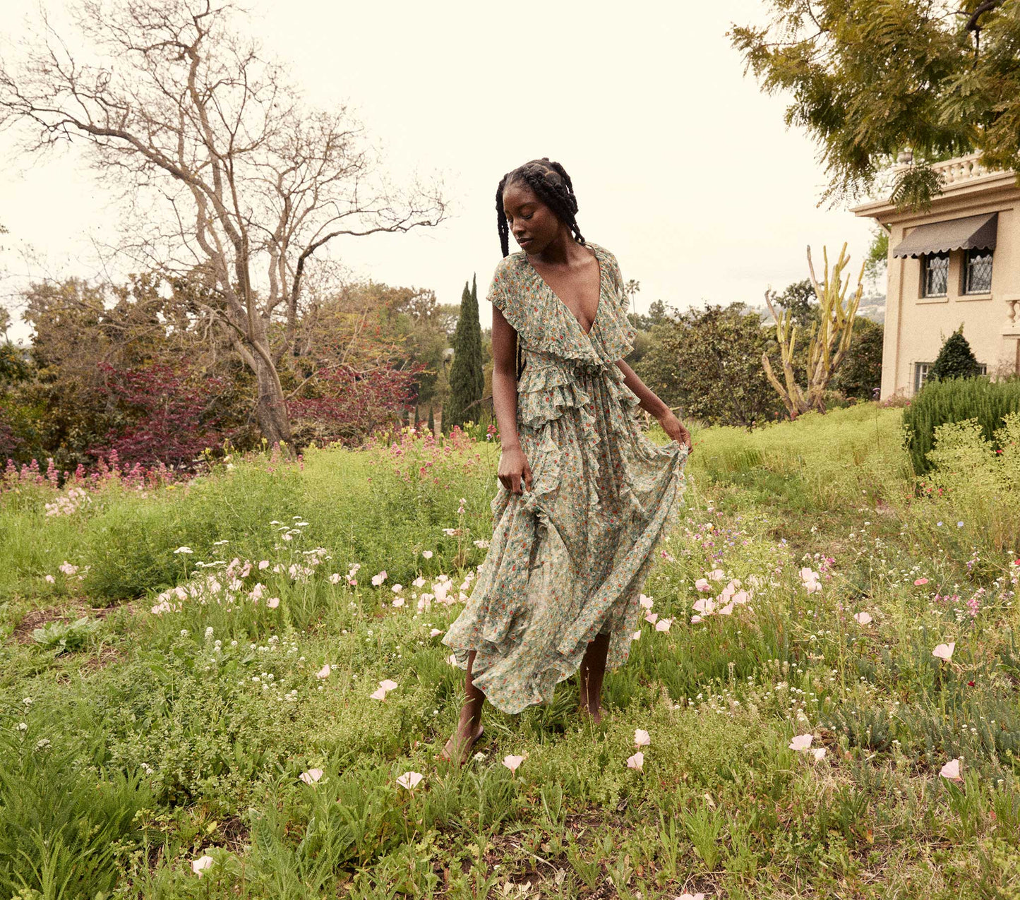 HMD -- AMBERSINE DRESS -- SARCELLE TASHA GARDEN