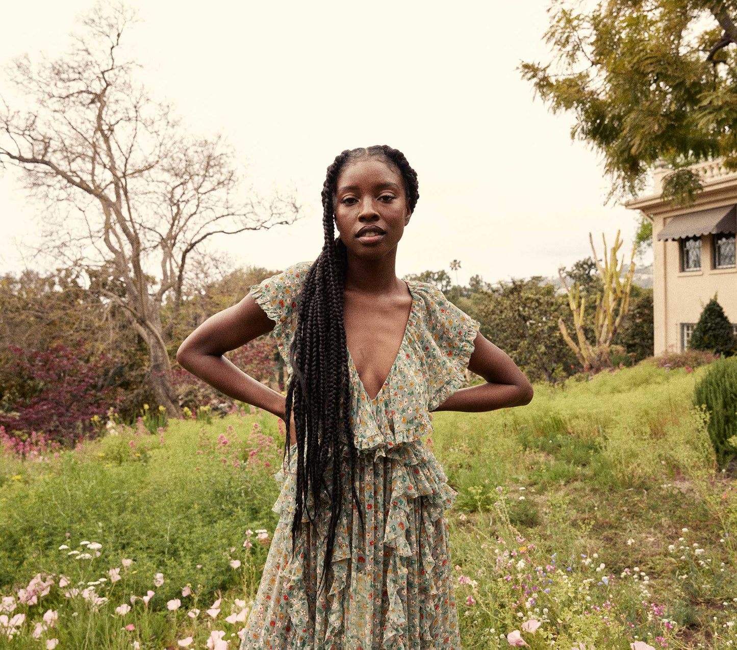 HMD -- AMBERSINE DRESS -- SARCELLE TASHA GARDEN