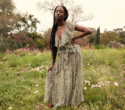 HMD -- AMBERSINE DRESS -- SARCELLE TASHA GARDEN