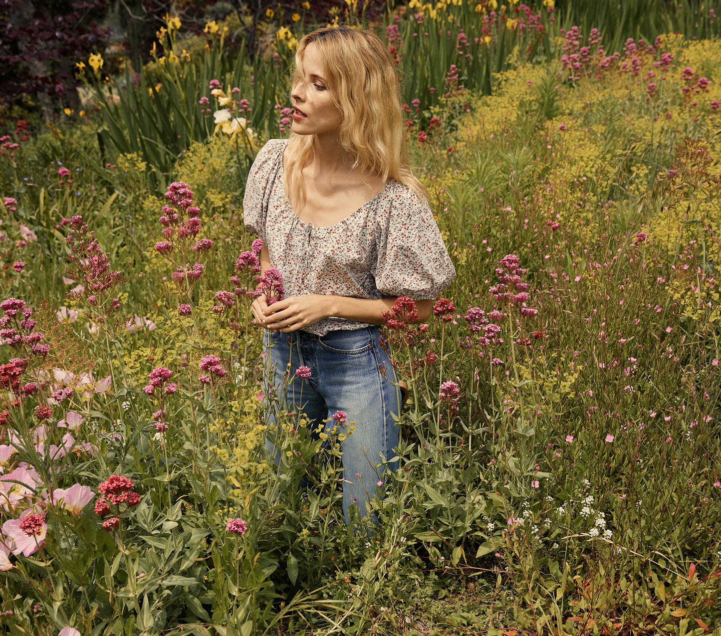 HMD -- LOTUS TOP -- BRIARWOOD FLORAL