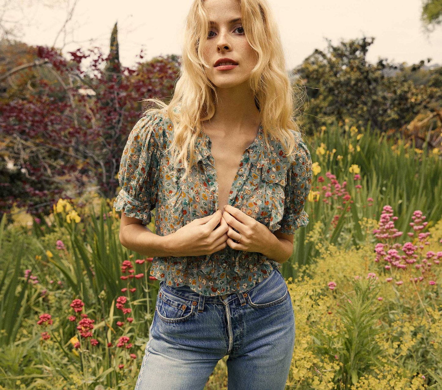 HMD -- SELMA TOP -- SARCELLE TASHA GARDEN