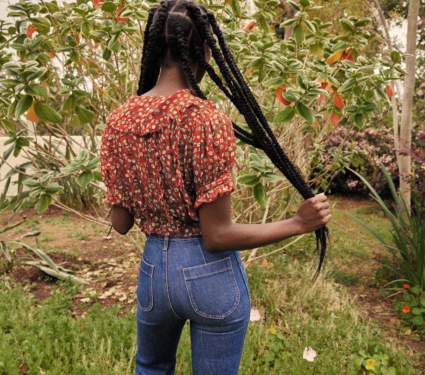 HMD -- SELMA TOP -- ROUGE TASHA GARDEN