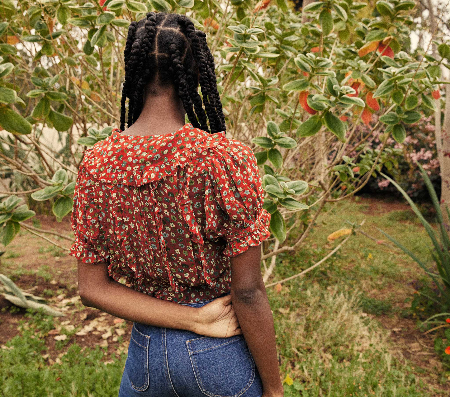 HMD -- SELMA TOP -- ROUGE TASHA GARDEN