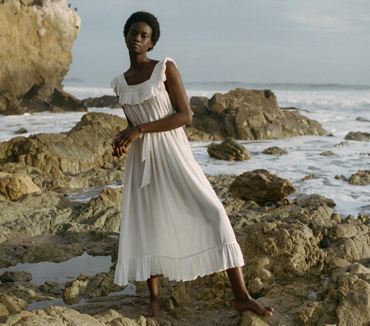 HMD -- SYCAMORE DRESS -- SALT