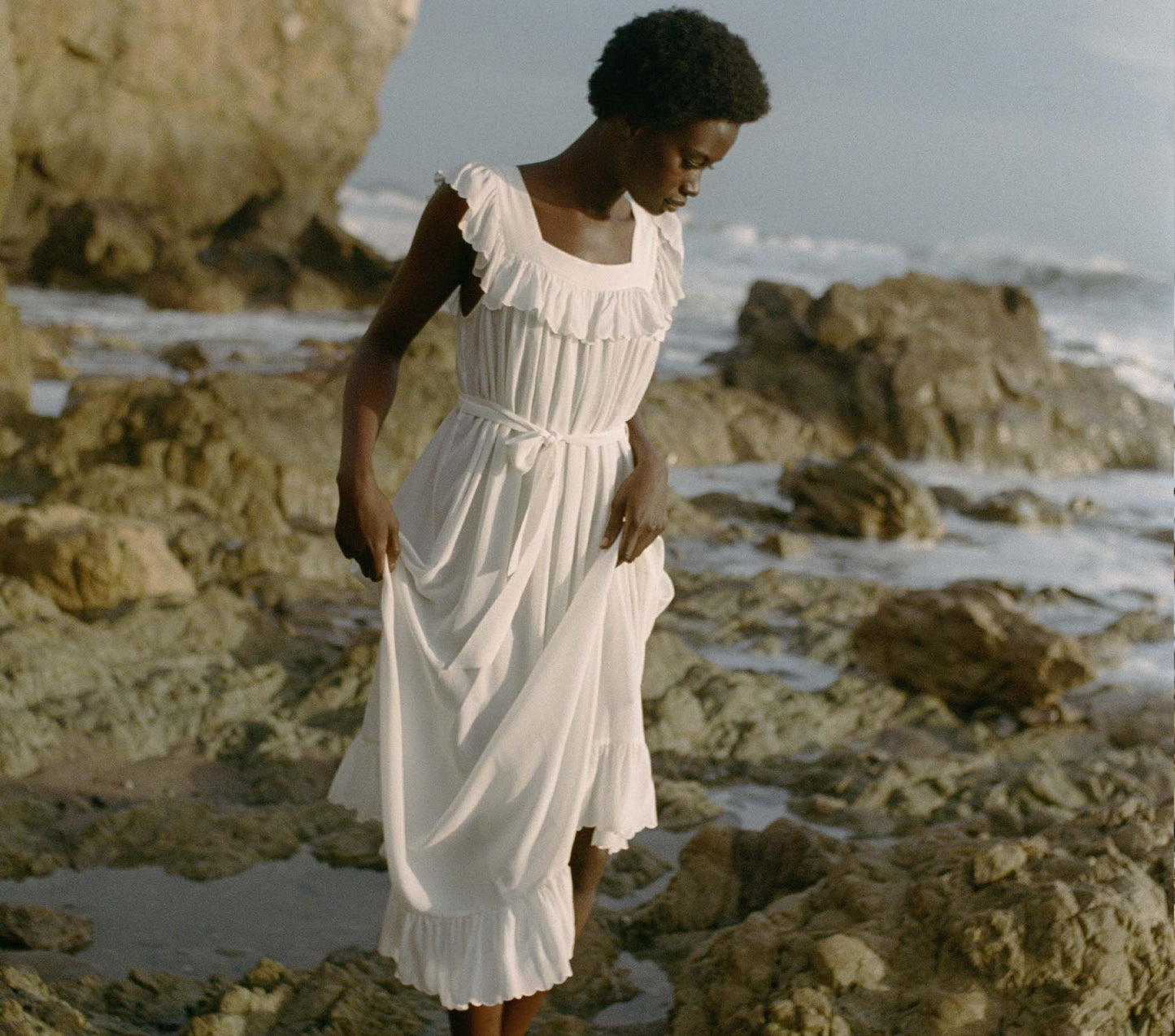 HMD -- SYCAMORE DRESS -- SALT