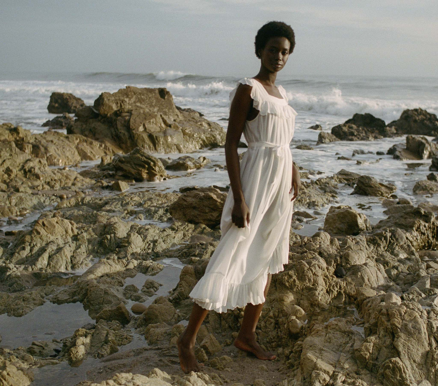 HMD -- SYCAMORE DRESS -- SALT